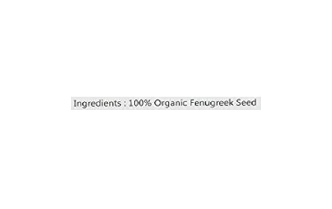 Aagam Fresh Organic Fenugreek Powder    Pack  400 grams
